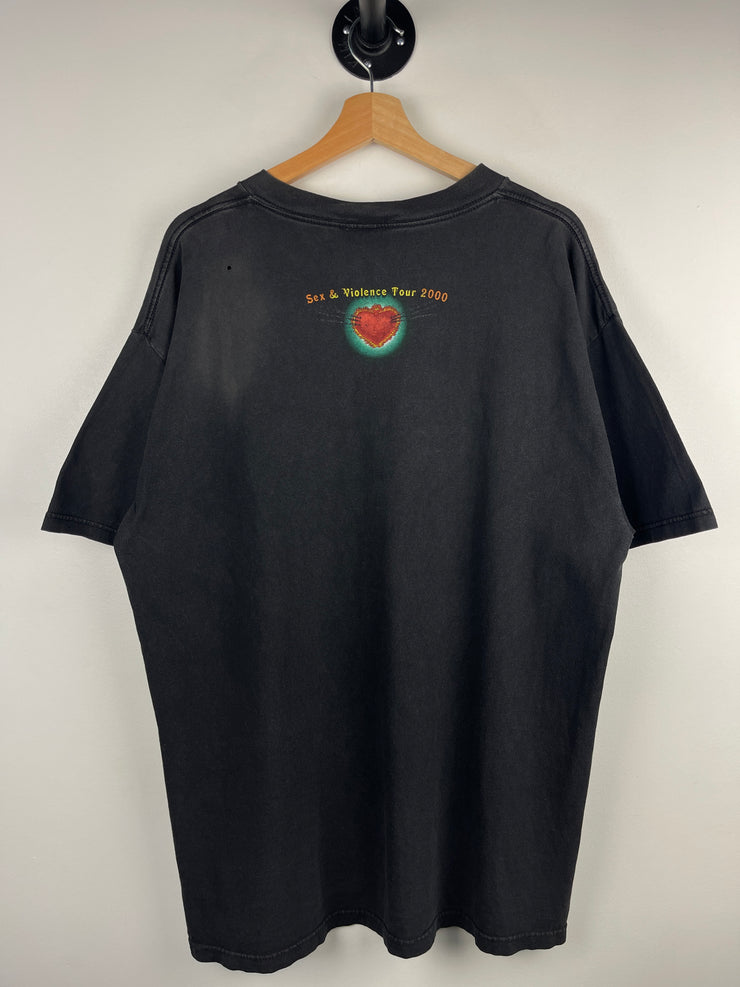 Vintage 2000 Stone Temple Pilots Sex & Violence Tour Black Tee