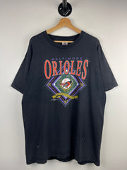 Vintage 90s MLB Baltimore Orioles Black Tee
