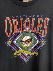 Vintage 90s MLB Baltimore Orioles Black Tee