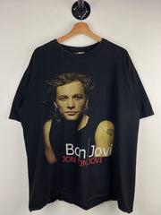 Vintage Bon Jovi Portrait Black Tee