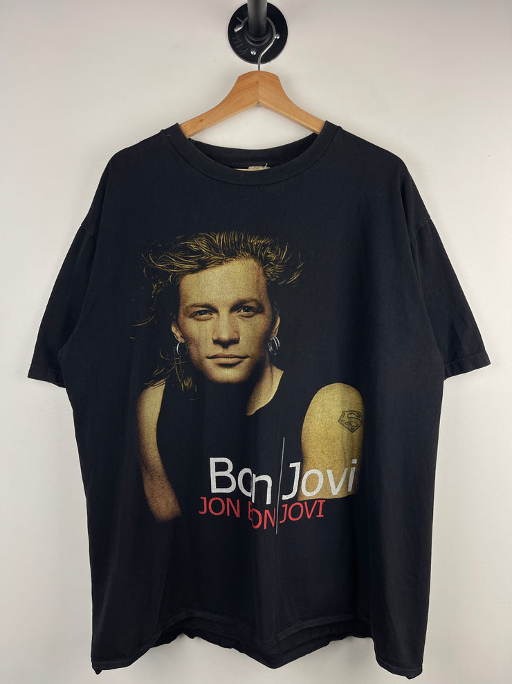 Vintage Bon Jovi Portrait Black Tee