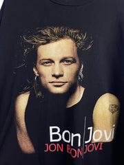 Vintage Bon Jovi Portrait Black Tee