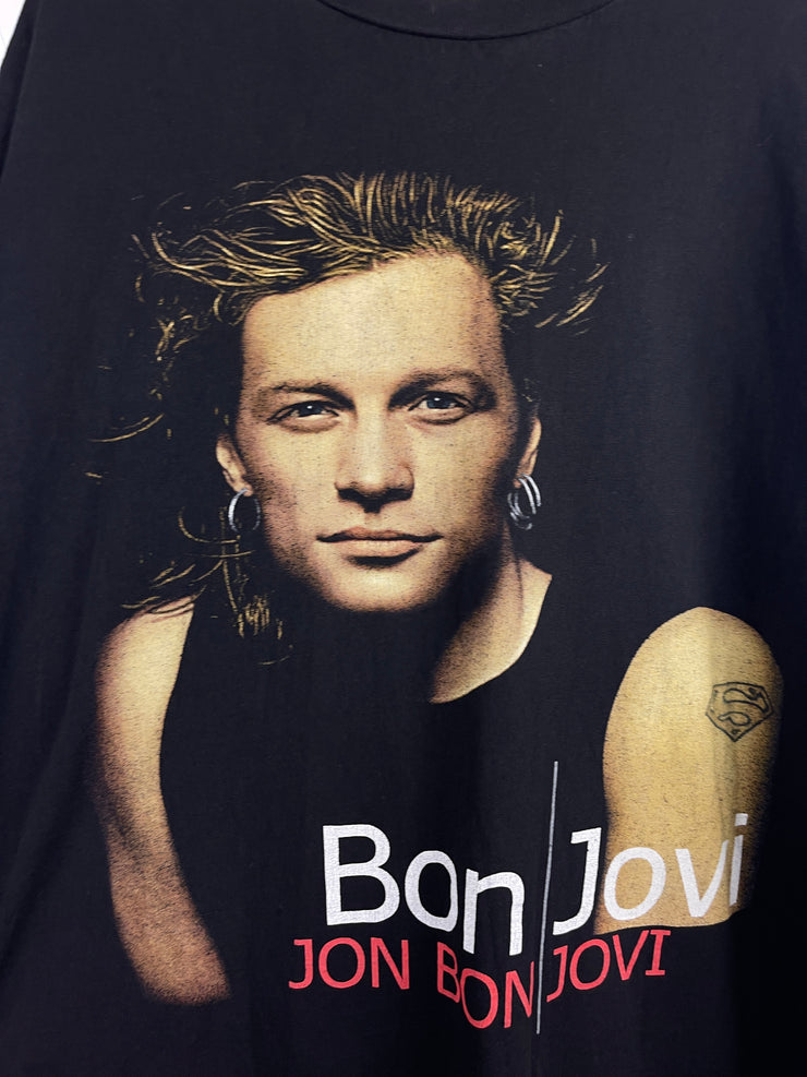 Vintage Bon Jovi Portrait Black Tee