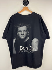 Vintage Bon Jovi Portrait Black Tee