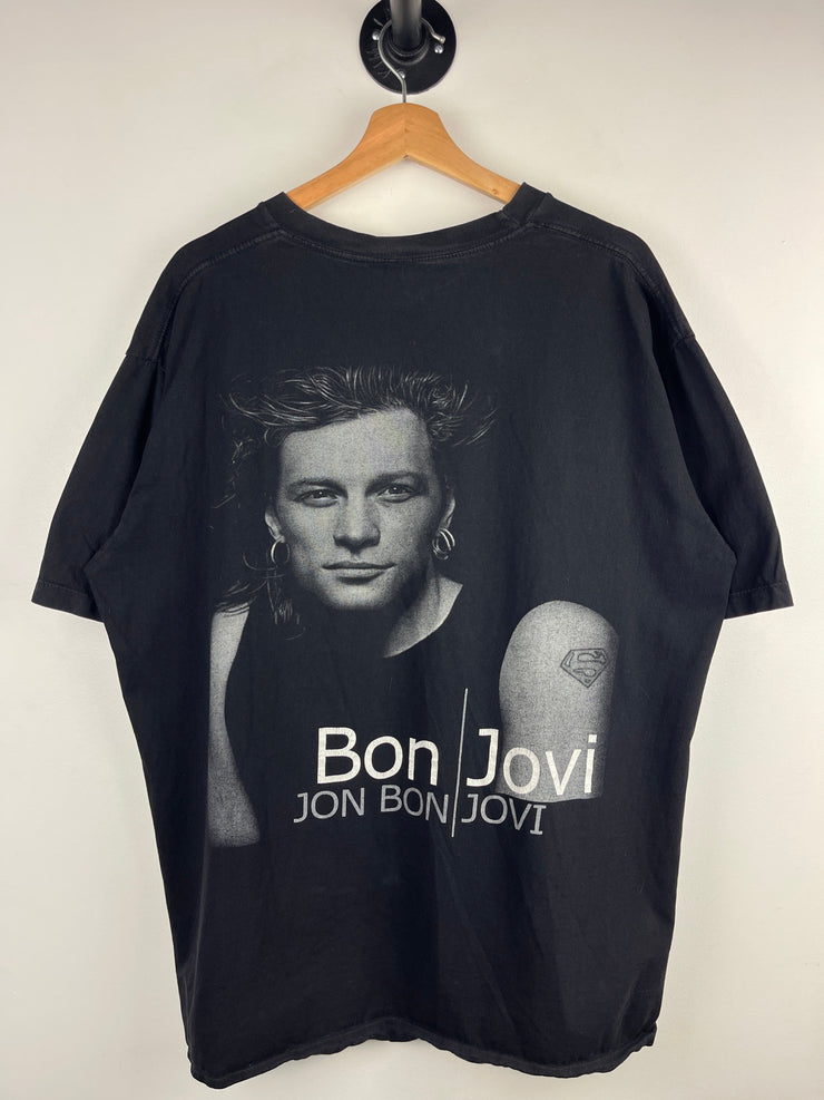 Vintage Bon Jovi Portrait Black Tee