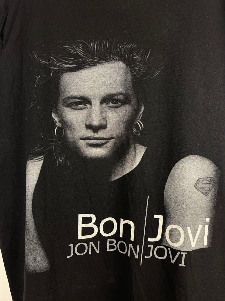 Vintage Bon Jovi Portrait Black Tee