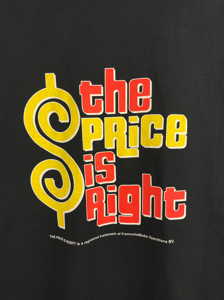 Vintage The Price Is Right Game Show Promo Black Tee