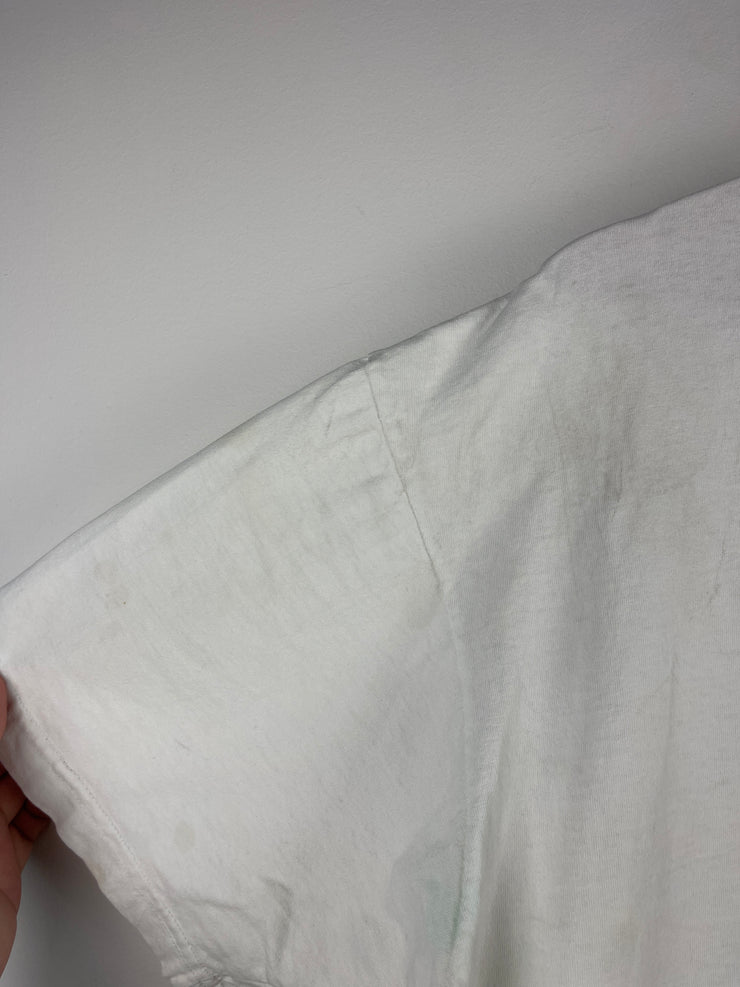 Vintage 90s Winston Butt Naked No Bull White Tee