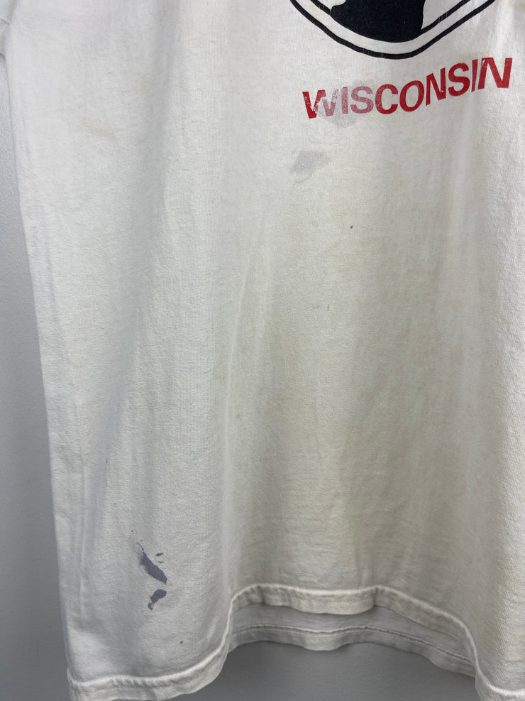 Vintage Herd Rock Calf Eh Cow White Tee