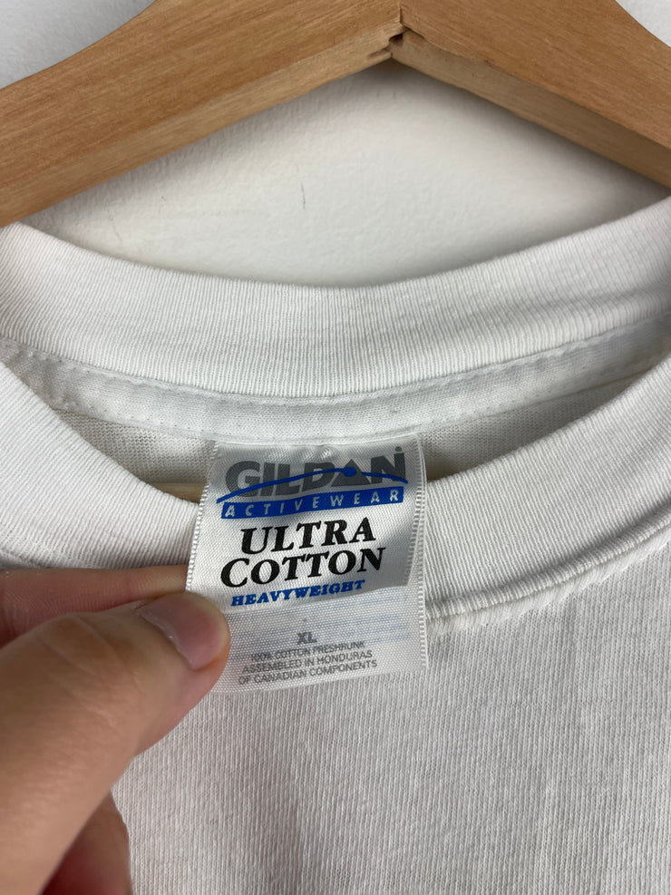 Vintage Compaq Computers We Were There Promo White Tee