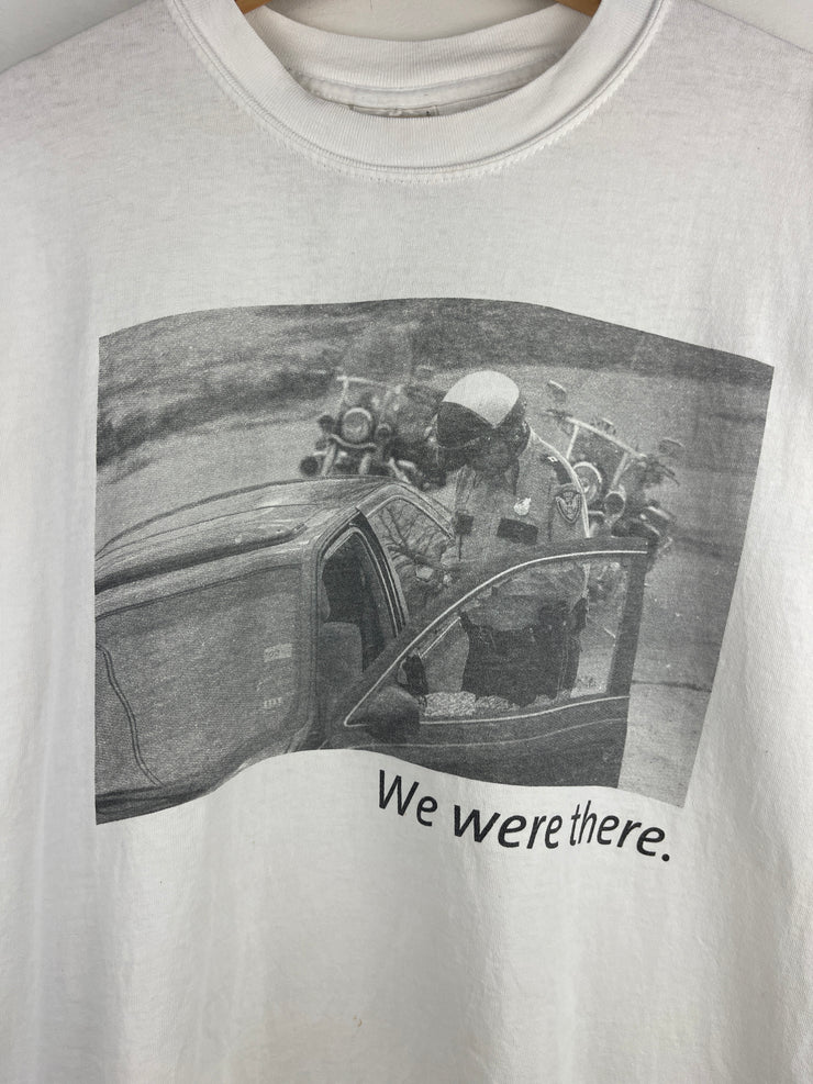 Vintage Compaq Computers We Were There Promo White Tee