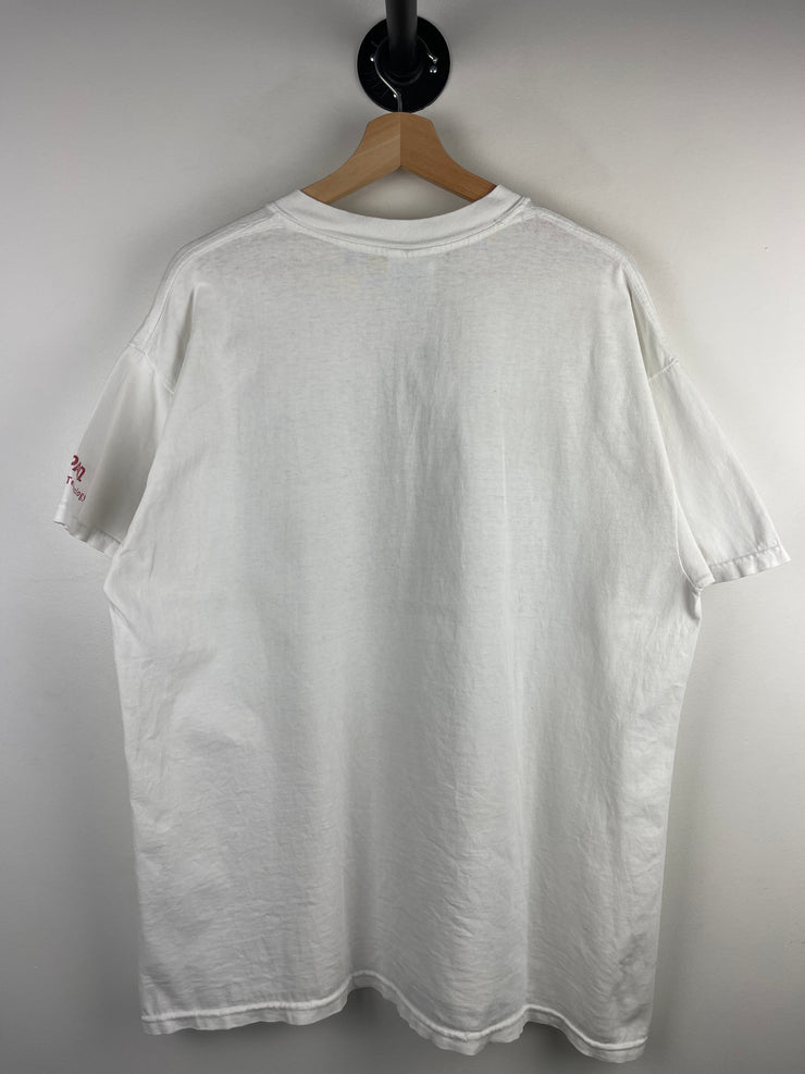 Vintage Compaq Computers We Were There Promo White Tee