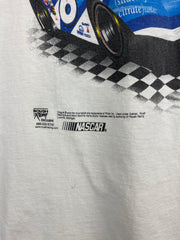 Vintage 90s Nascar Mark Martin Viagra White Tee