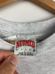 Vintage 90s NFL Nutmeg New York Giants Embroidered Grey Long Sleeve
