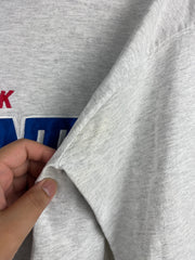 Vintage 90s NFL Nutmeg New York Giants Embroidered Grey Long Sleeve