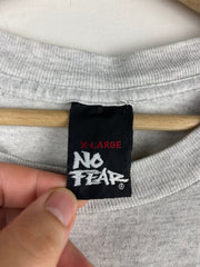 Vintage 90s No Fear Balls Grey Tee