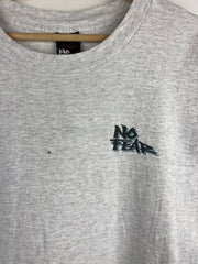 Vintage 90s No Fear Balls Grey Tee