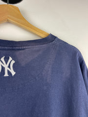 Vintage MLB Nike New York Yankees Middle Swoosh Embroidered Navy Tee