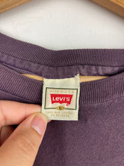 Vintage 90s Levis Worlds Finest Plum Tee