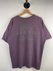 Vintage 90s Levis Worlds Finest Plum Tee