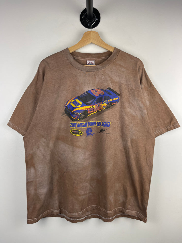 Vintage Nascar Sprint Cup Series Brown Dyed Tee