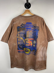 Vintage Nascar Sprint Cup Series Brown Dyed Tee