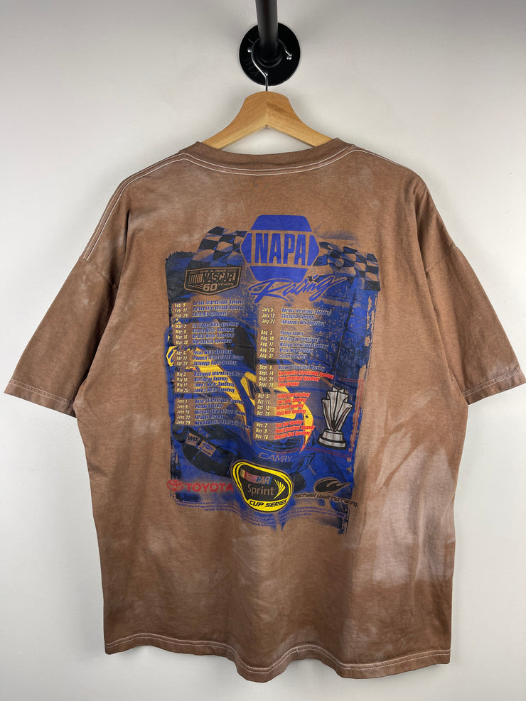 Vintage Nascar Sprint Cup Series Brown Dyed Tee