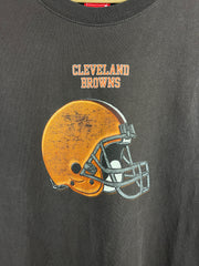 Vintage NFL Cleveland Browns Helmet Brown Tee