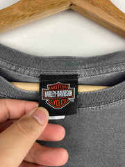 Vintage Harley Davidson Florida Grey Long Sleeve