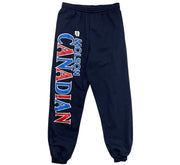 Vintage 90s Molson Canadian Beer Navy Sweatpants