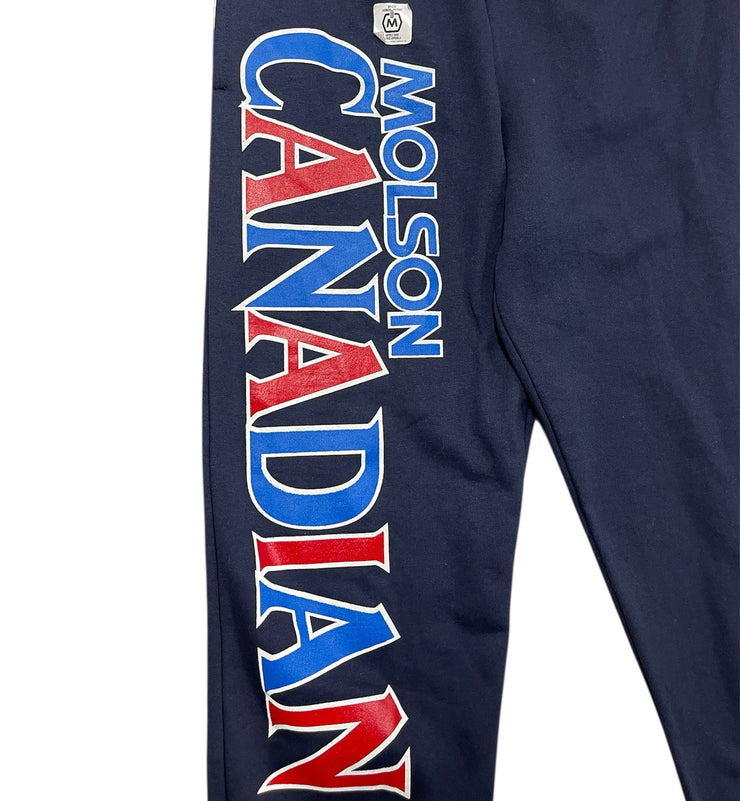 Vintage 90s Molson Canadian Beer Navy Sweatpants