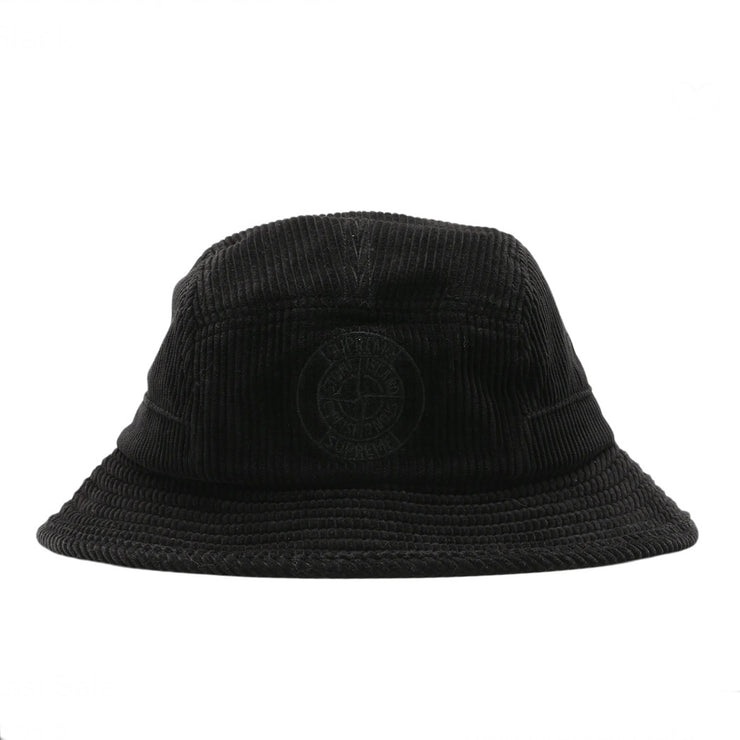 Supreme x Stone Island Corduroy Black Crusher Hat – VintageMeetsHype