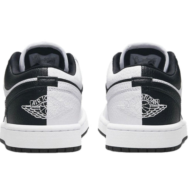 Jordan 1 Low Homage Split White Black