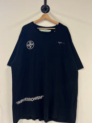 Off White Impressionism Arrow Black Tee