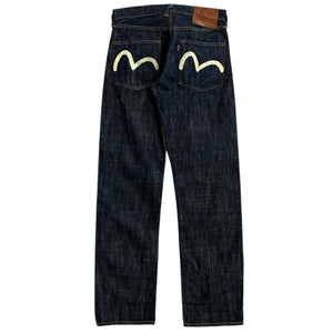 Evisu Yamane Seagull Selvedge Blue Denim Jeans