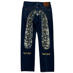 Evisu Craft Pride Daicock Selvedge Blue Denim Jeans
