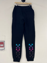 Off White Diagonal Gradient Arrows Black Sweat Pants