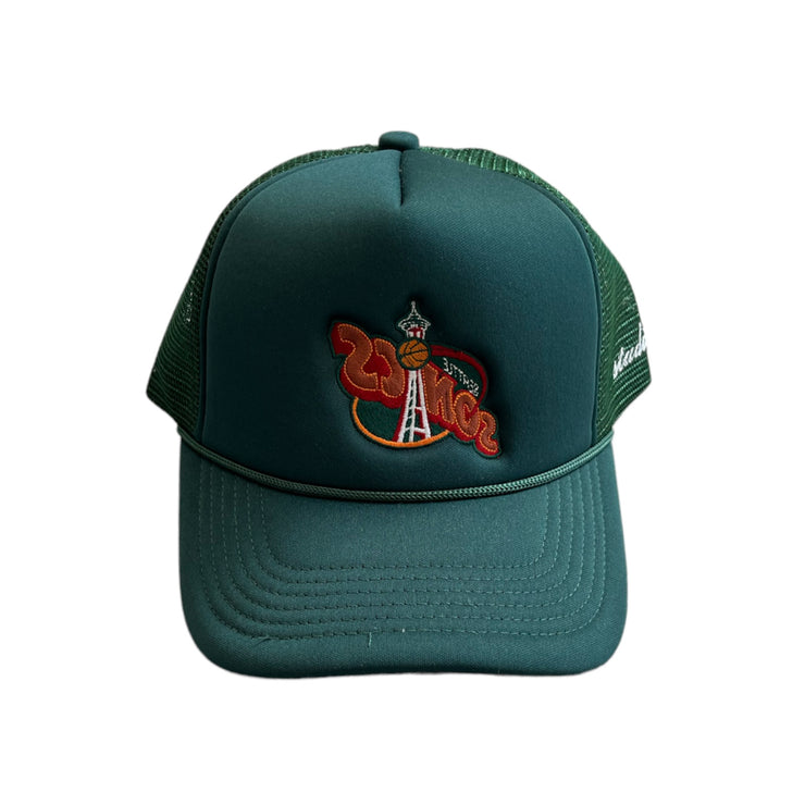 Studio 1999 Sonics Green Trucker Hat