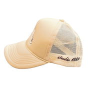 Studio 1999 Atlanta Cream Trucker Hat