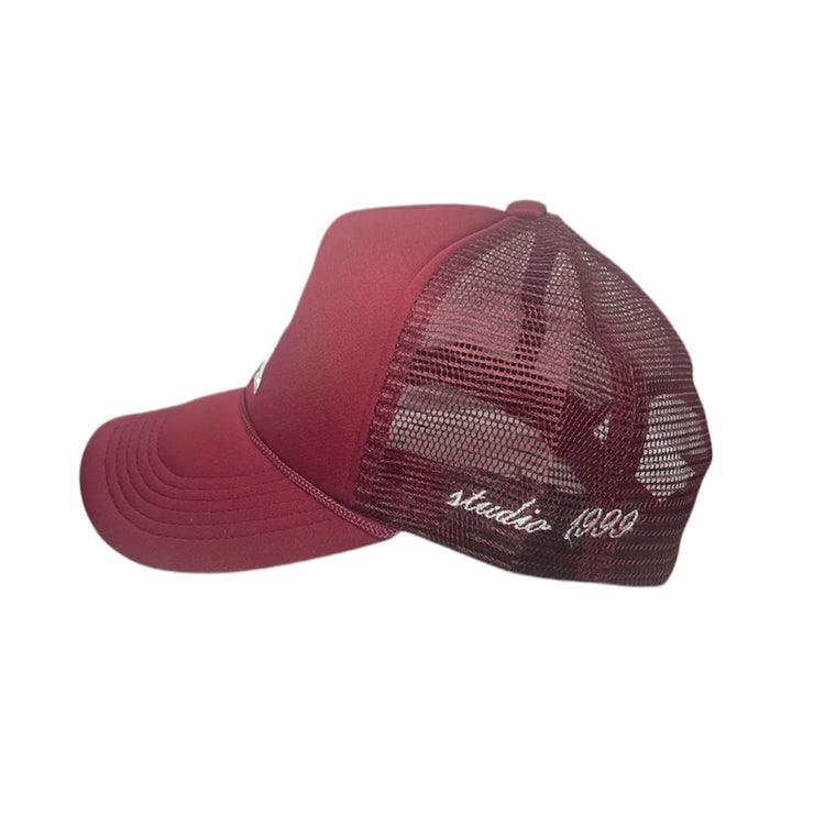 Studio 1999 LA Burgundy Trucker Hat