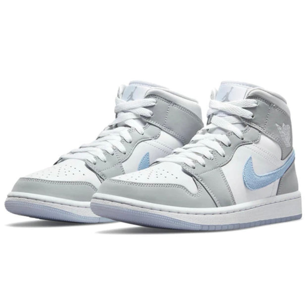 Jordan 1 Mid Wolf Grey Aluminum (W)